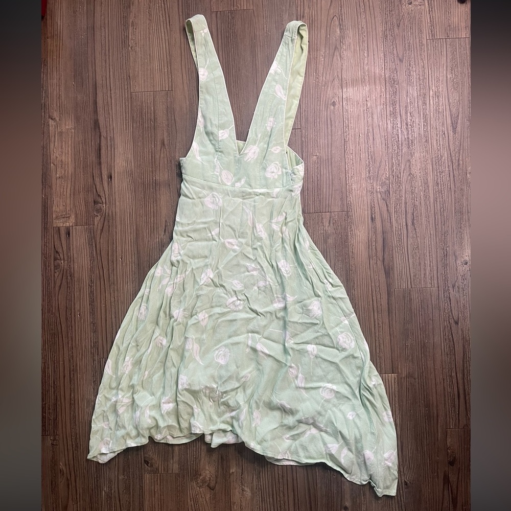 Low cut front and back summer dress size small